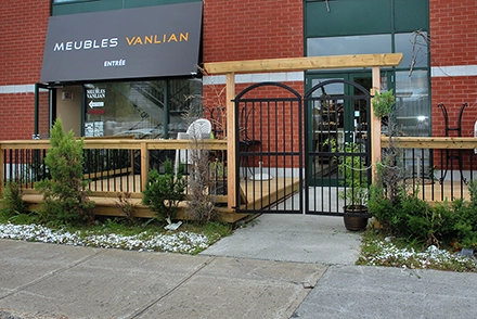 Patio pour Commerces par Patio Design inc.